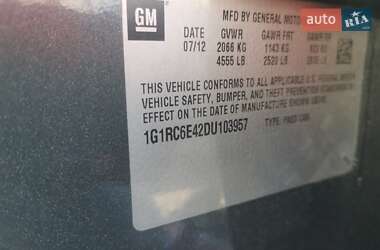 Хэтчбек Chevrolet Volt 2012 в 