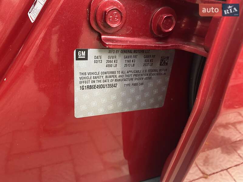 Хетчбек Chevrolet Volt 2013 в Івано-Франківську фото 38 Хетчбек Chevrolet Volt 2013 в Івано-Франківську