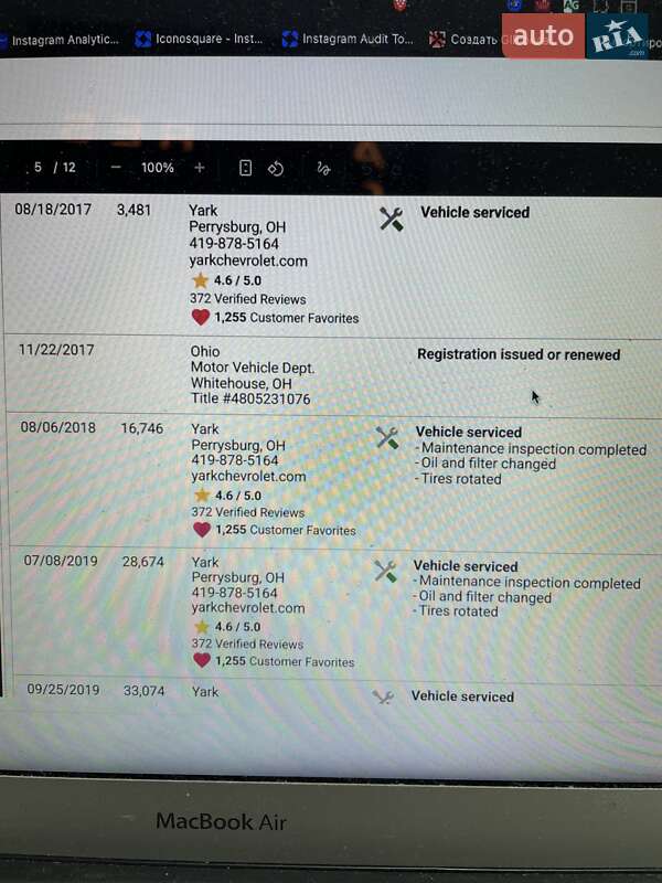 Хетчбек Chevrolet Volt 2016 в Запоріжжі