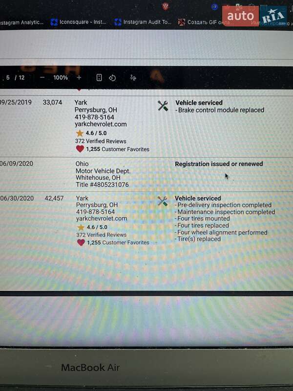 Хетчбек Chevrolet Volt 2016 в Запоріжжі