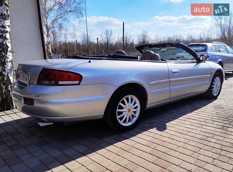 Кабріолет Chrysler Sebring 2001 в Дніпрі