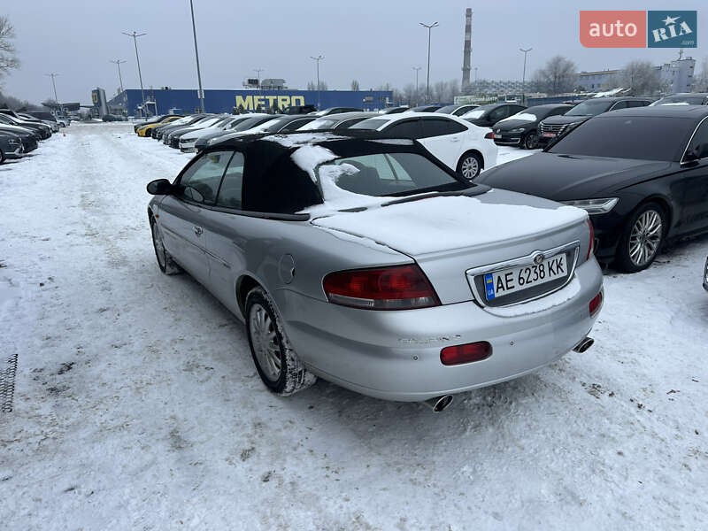 Кабріолет Chrysler Sebring 2001 в Дніпрі