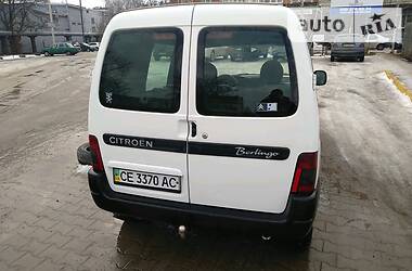 Грузопассажирский фургон Citroen Berlingo 2001 в Черновцах