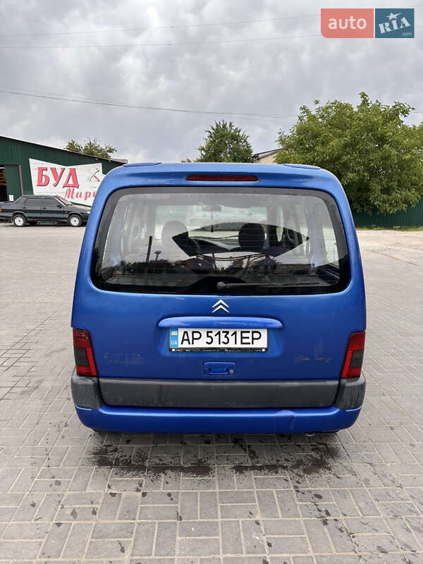 Минивэн Citroen Berlingo 2000 в Запорожье фото 4 Минивэн Citroen Berlingo 2000 в Запорожье
