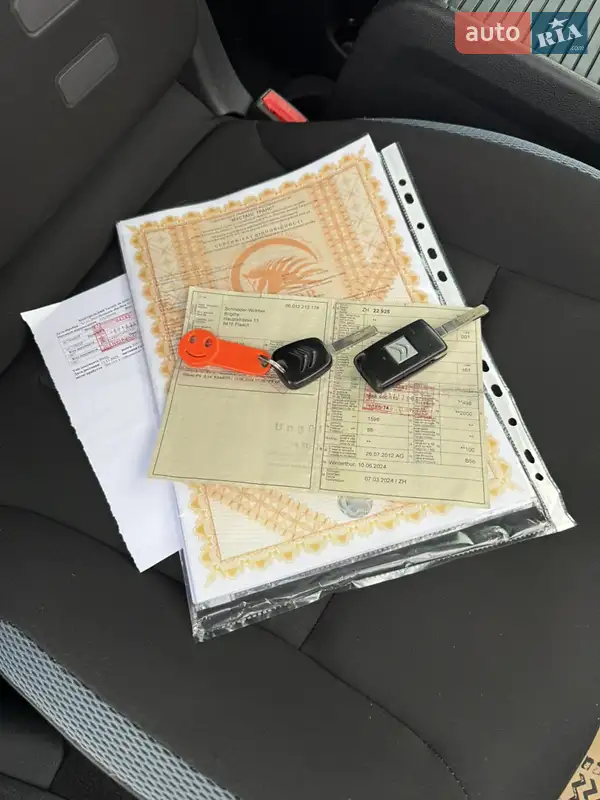 Минивэн Citroen Berlingo 2012 в Луцке документ