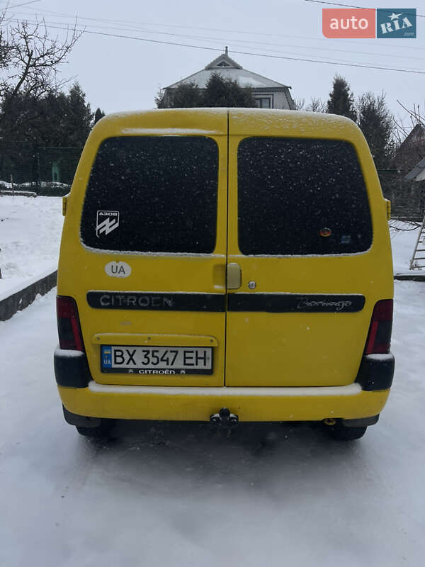 Вантажний фургон Citroen Berlingo 1998 в Хмельницькому фото 2 Вантажний фургон Citroen Berlingo 1998 в Хмельницькому