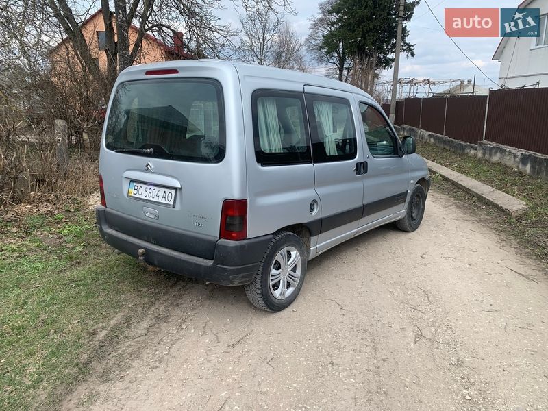 Минивэн Citroen Berlingo 2002 в Тернополе