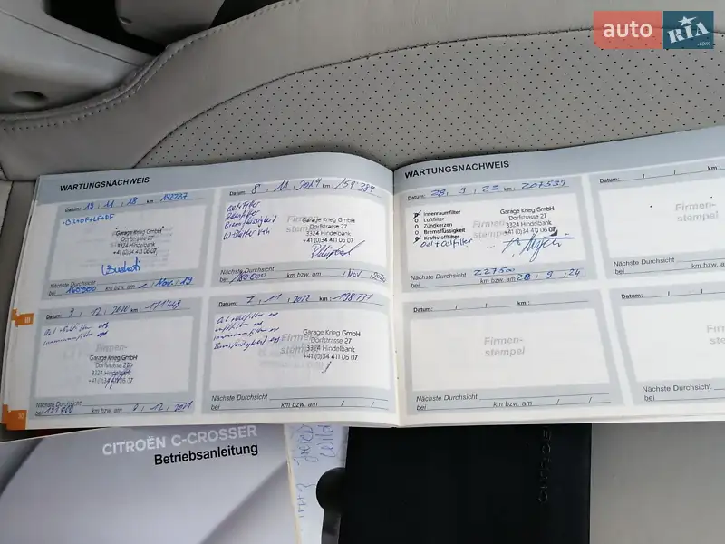 Внедорожник / Кроссовер Citroen C-Crosser 2009 в Ровно документ