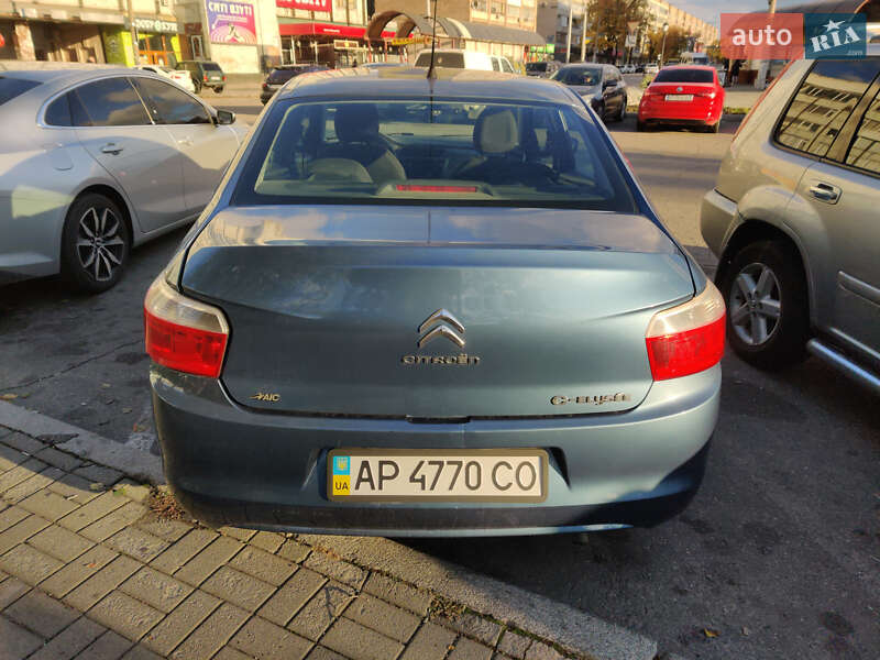 Седан Citroen C-Elysee 2013 в Запорожье фото 3 Седан Citroen C-Elysee 2013 в Запорожье