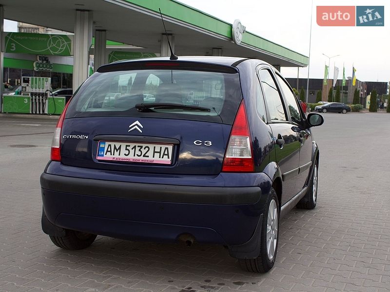 Хетчбек Citroen C3 2007 в Житомирі фото 5 Хетчбек Citroen C3 2007 в Житомирі