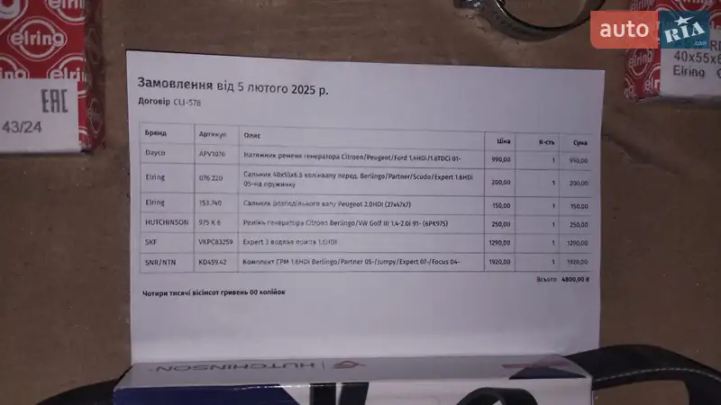 Мінівен Citroen C4 Picasso 2009 в Львові документ
