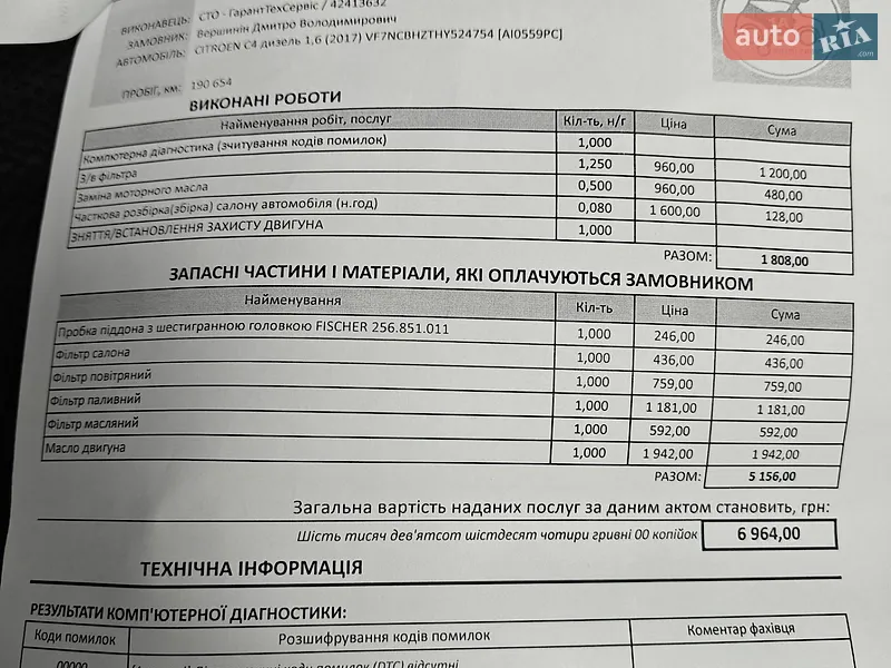 Хэтчбек Citroen C4 2017 в Киеве документ