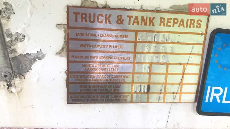 Цистерна полуприцеп Cobo SOA 2005 в Тернополе фото 11 Цистерна полуприцеп Cobo SOA 2005 в Тернополе