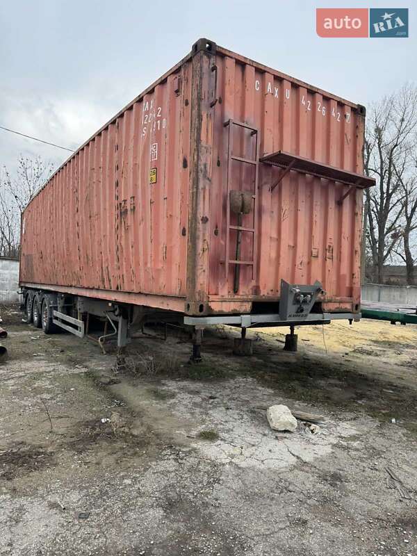 Контейнеровоз полуприцеп Coder S3384D 2002 в Крыжополе фото 4 Контейнеровоз полуприцеп Coder S3384D 2002 в Крыжополе