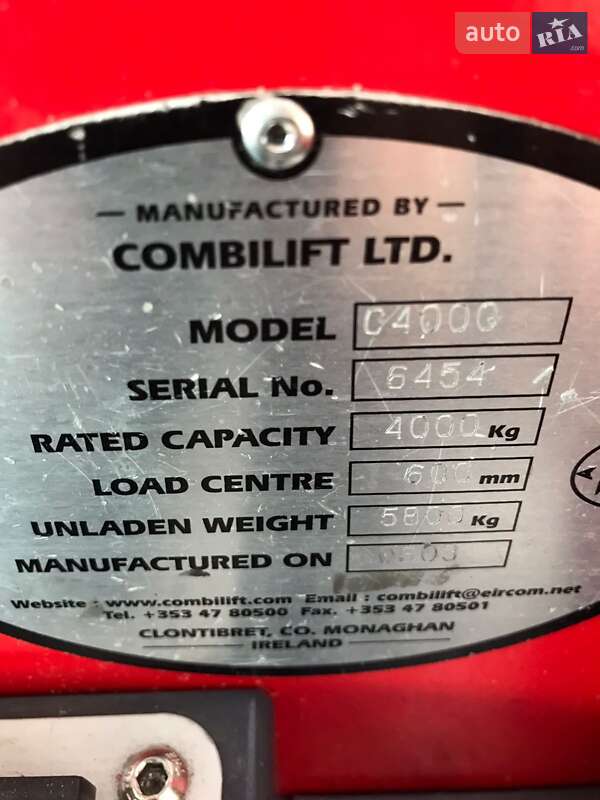 Телескопический погрузчик Combilift Combi C 2006 в 