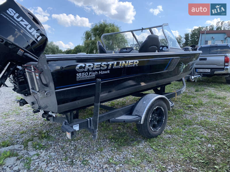 Катер Crestliner 1850 Fish Hawk 2018 в Тернополе