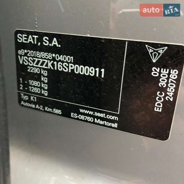 Хэтчбек Cupra Born 2024 в Мукачево