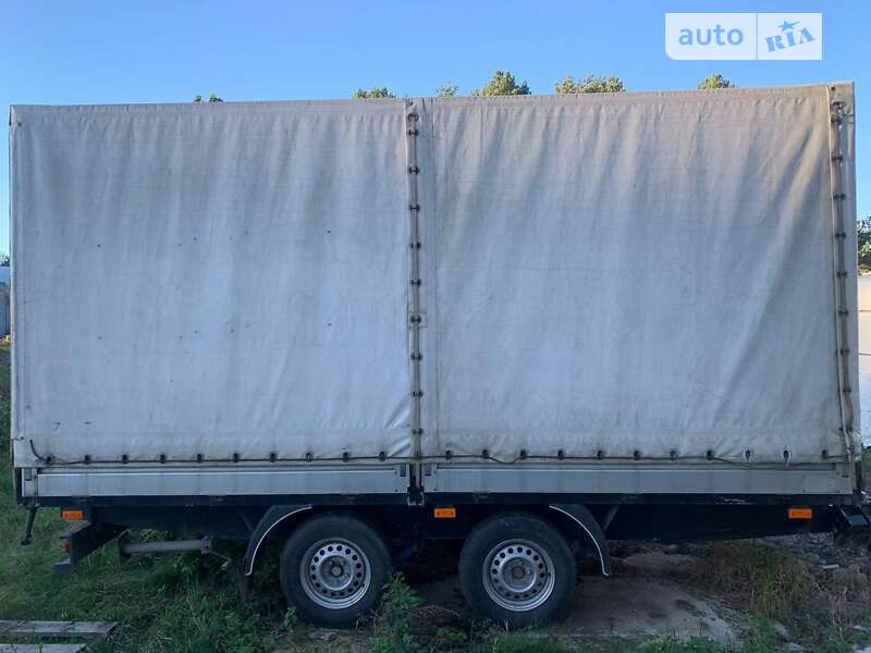 Тентованный борт (штора) - прицеп D-Tec FT-4303V 2009 в Ковеле