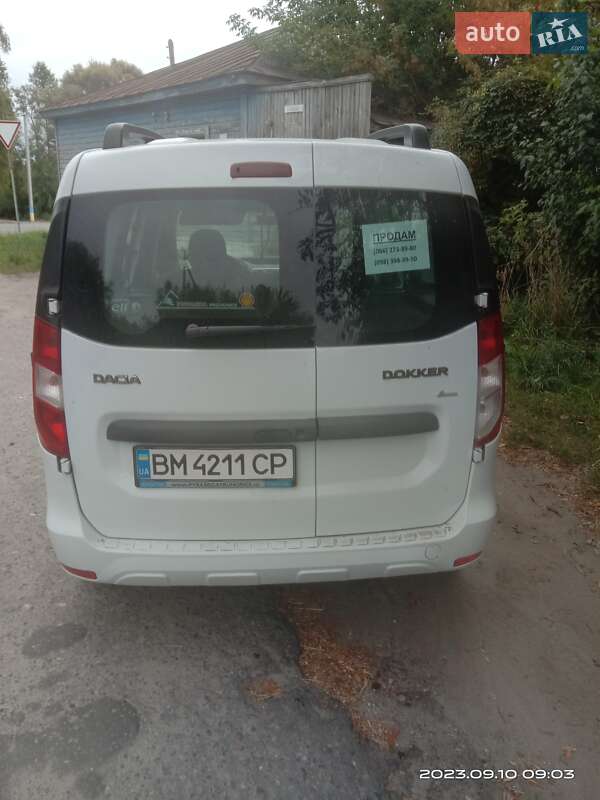 Мінівен Dacia Dokker 2015 в Шостці фото 8 Мінівен Dacia Dokker 2015 в Шостці