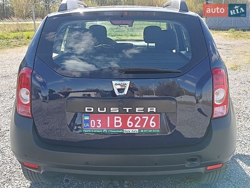 Внедорожник / Кроссовер Dacia Duster 2012 в Клевани