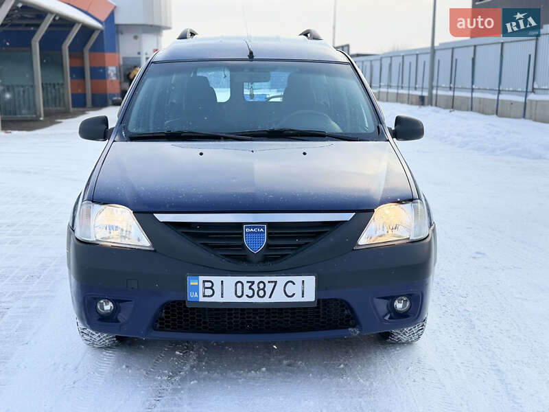 2008 Dacia Logan-MCV, VIN UU1KSDAD540219146:plate — фото 1 (autoria)