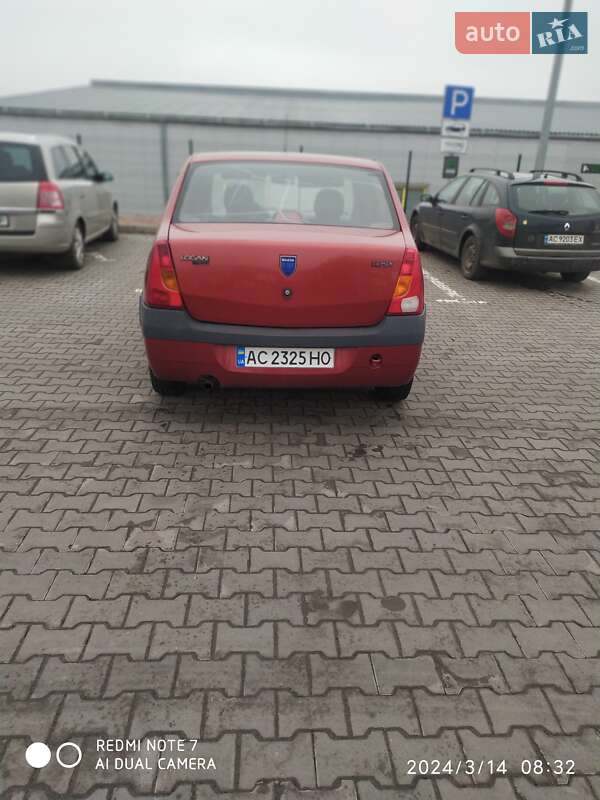 Седан Dacia Logan 2007 в Луцке