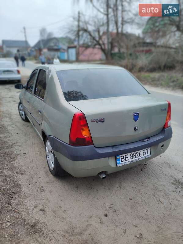 Седан Dacia Logan 2007 в Борисполі
