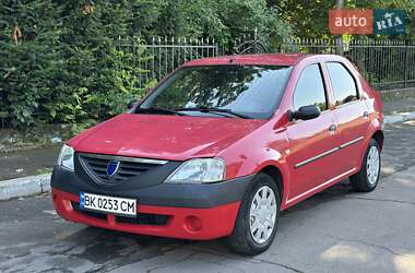 Седан Dacia Logan 2008 в Остроге