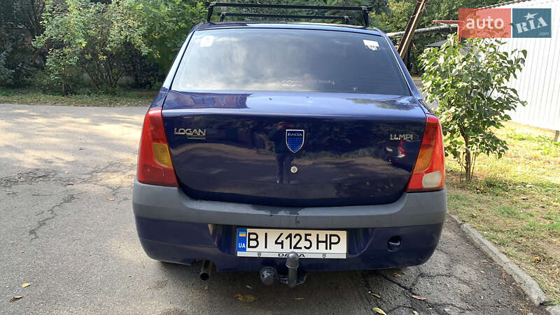 Седан Dacia Logan 2005 в Полтаві