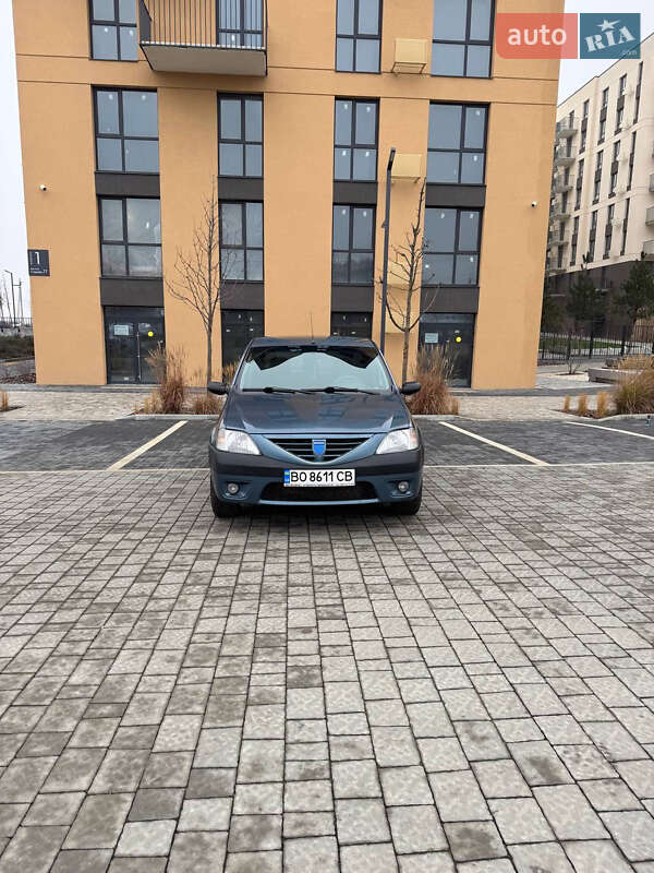 Седан Dacia Logan 2009 в Тернополе