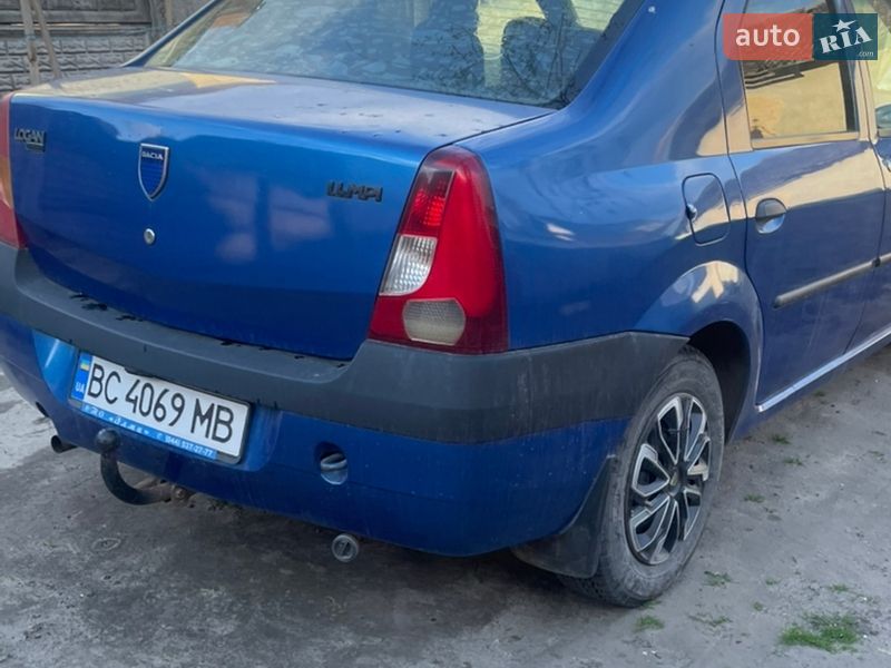 2006 Dacia Logan, VIN UU1LSDAHH36680674:plate — photo 1 (autoria)