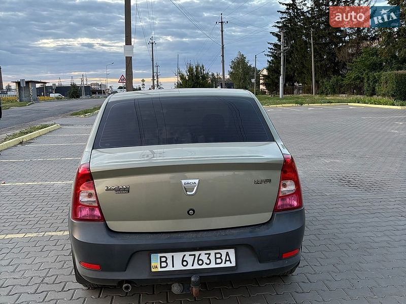 Седан Dacia Logan 2008 в Полтаві