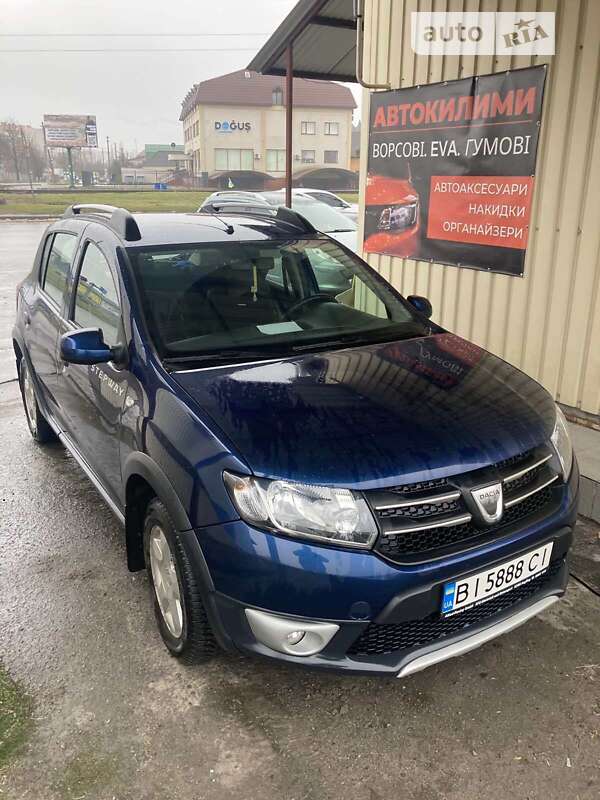 Позашляховик / Кросовер Dacia Sandero StepWay 2016 в Кременчуці