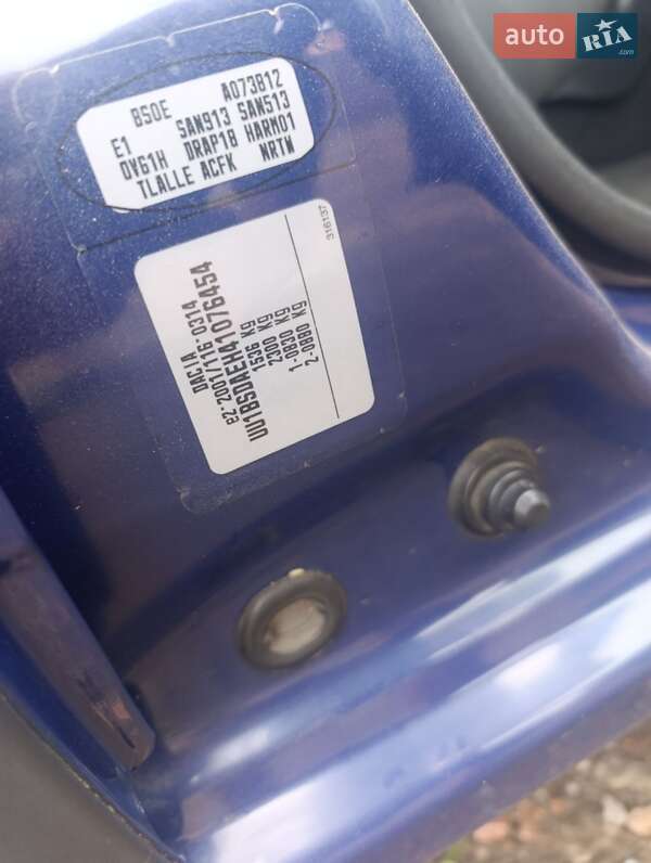 Внедорожник / Кроссовер Dacia Sandero StepWay 2009 в Конотопе