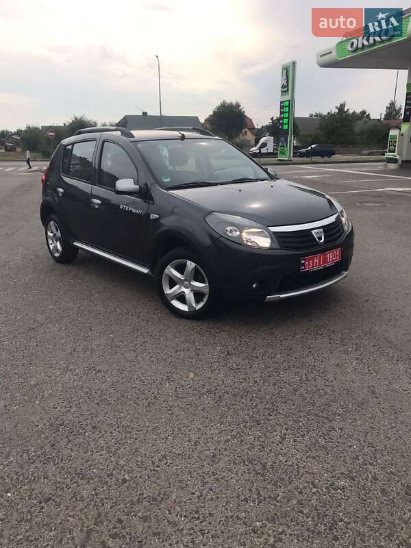 Внедорожник / Кроссовер Dacia Sandero StepWay 2010 в Ковеле