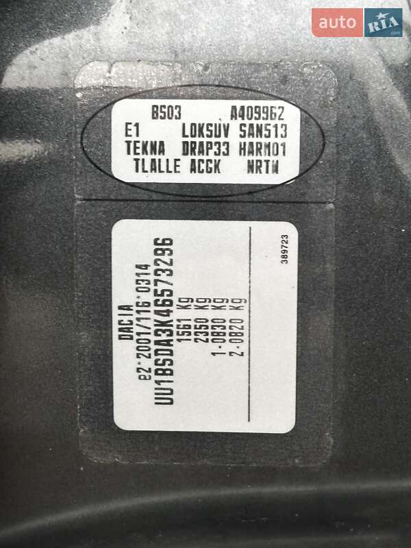 Позашляховик / Кросовер Dacia Sandero StepWay 2012 в Красилові фото 87 Позашляховик / Кросовер Dacia Sandero StepWay 2012 в Красилові