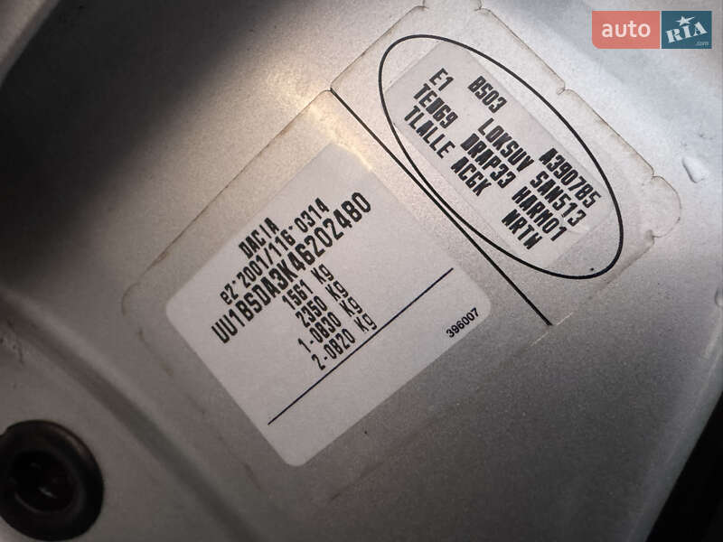 Внедорожник / Кроссовер Dacia Sandero StepWay 2011 в Кролевце