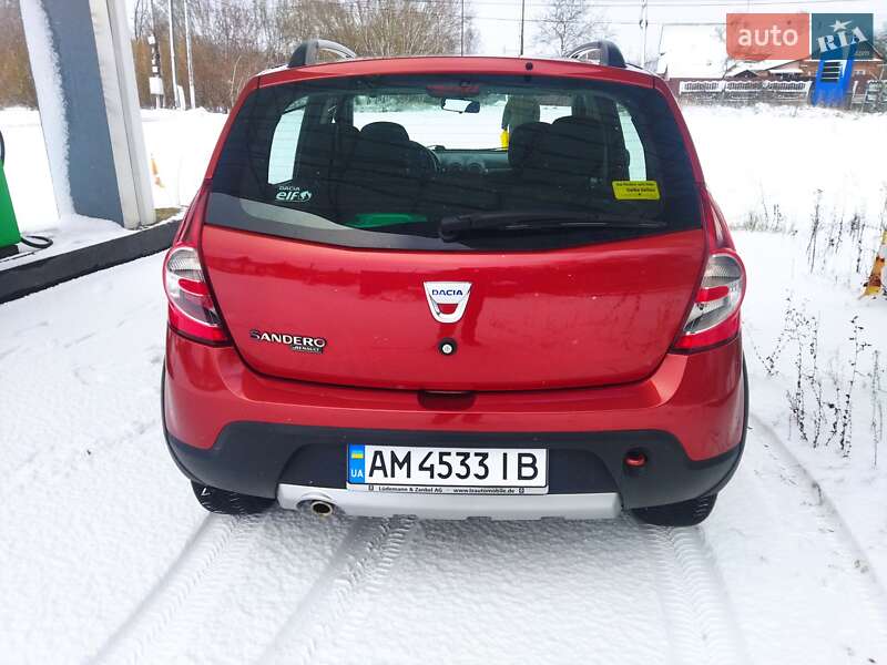 Внедорожник / Кроссовер Dacia Sandero StepWay 2010 в Бердичеве