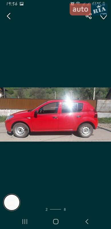 Хетчбек Dacia Sandero 2009 в Івано-Франківську