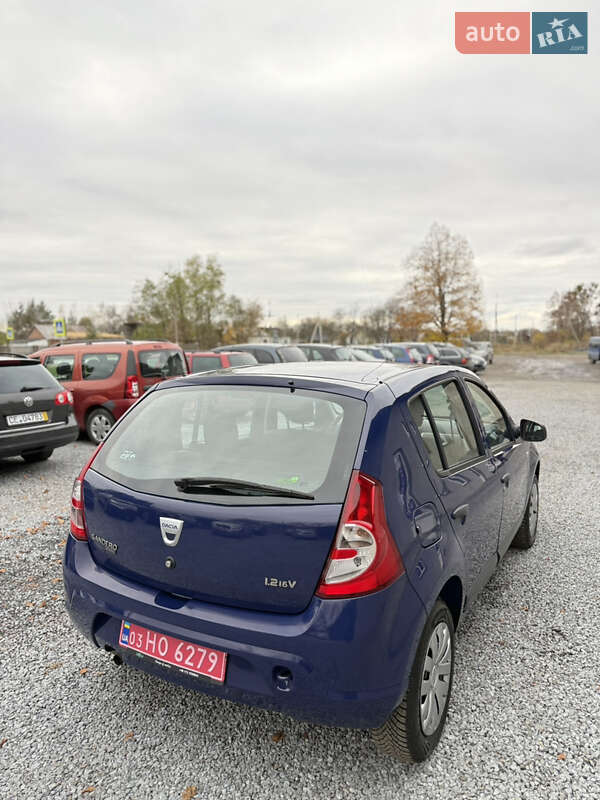 Хетчбек Dacia Sandero 2009 в Луцьку фото 5 Хетчбек Dacia Sandero 2009 в Луцьку