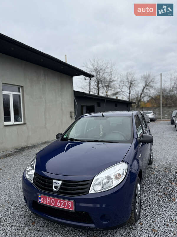 Хетчбек Dacia Sandero 2009 в Луцьку фото 12 Хетчбек Dacia Sandero 2009 в Луцьку