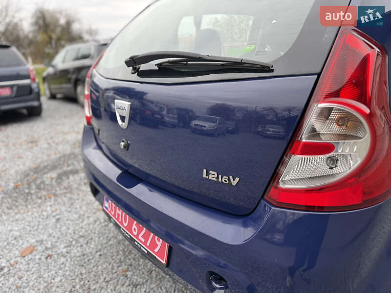 Хетчбек Dacia Sandero 2009 в Луцьку фото 26 Хетчбек Dacia Sandero 2009 в Луцьку