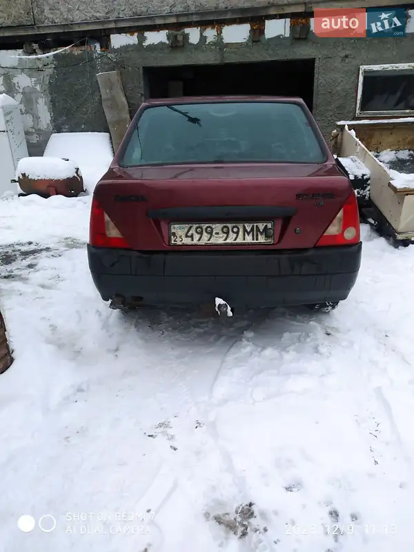 Dacia Solenza 2003 VIN UU1R5A71533346333 фото оголошення 3 з 41