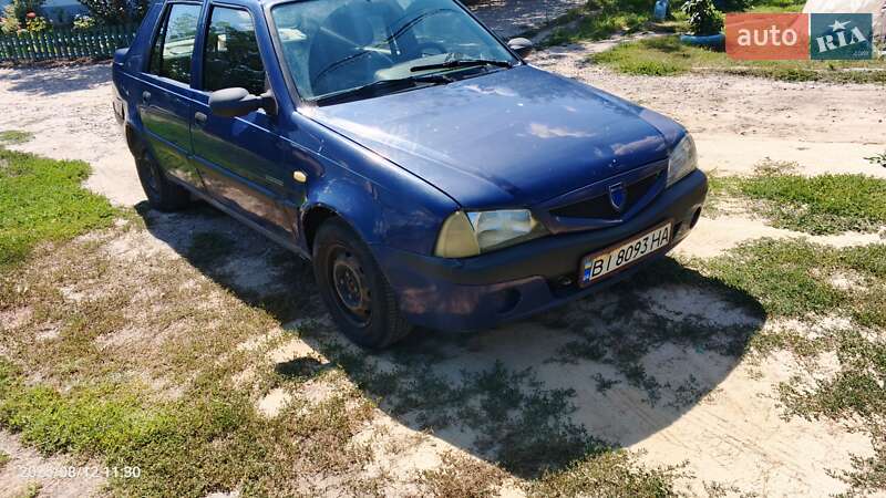 Седан Dacia Solenza 2004 в Полтаве
