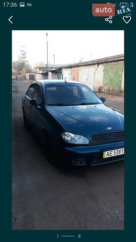 Седан Daewoo Lanos 2005 в Кривом Роге