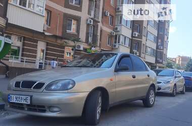 Седан Daewoo Lanos 2008 в Полтаві