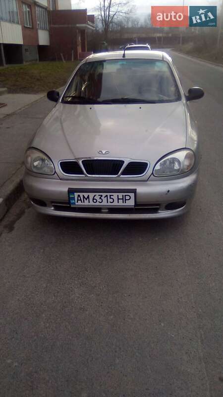 Седан Daewoo Lanos 2007 в Звягеле