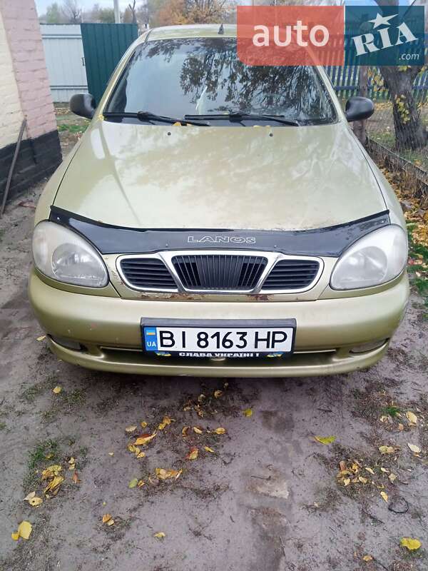 Седан Daewoo Lanos 2007 в Полтаві