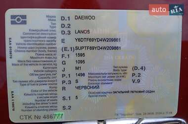 Седан Daewoo Lanos 2004 в 