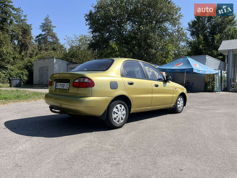 Седан Daewoo Lanos 2007 в Кобеляках